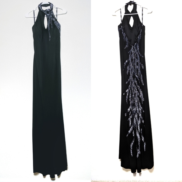 Night Way Collections Dresses & Skirts - Night Way Collection formal black sequin gown Sz 8